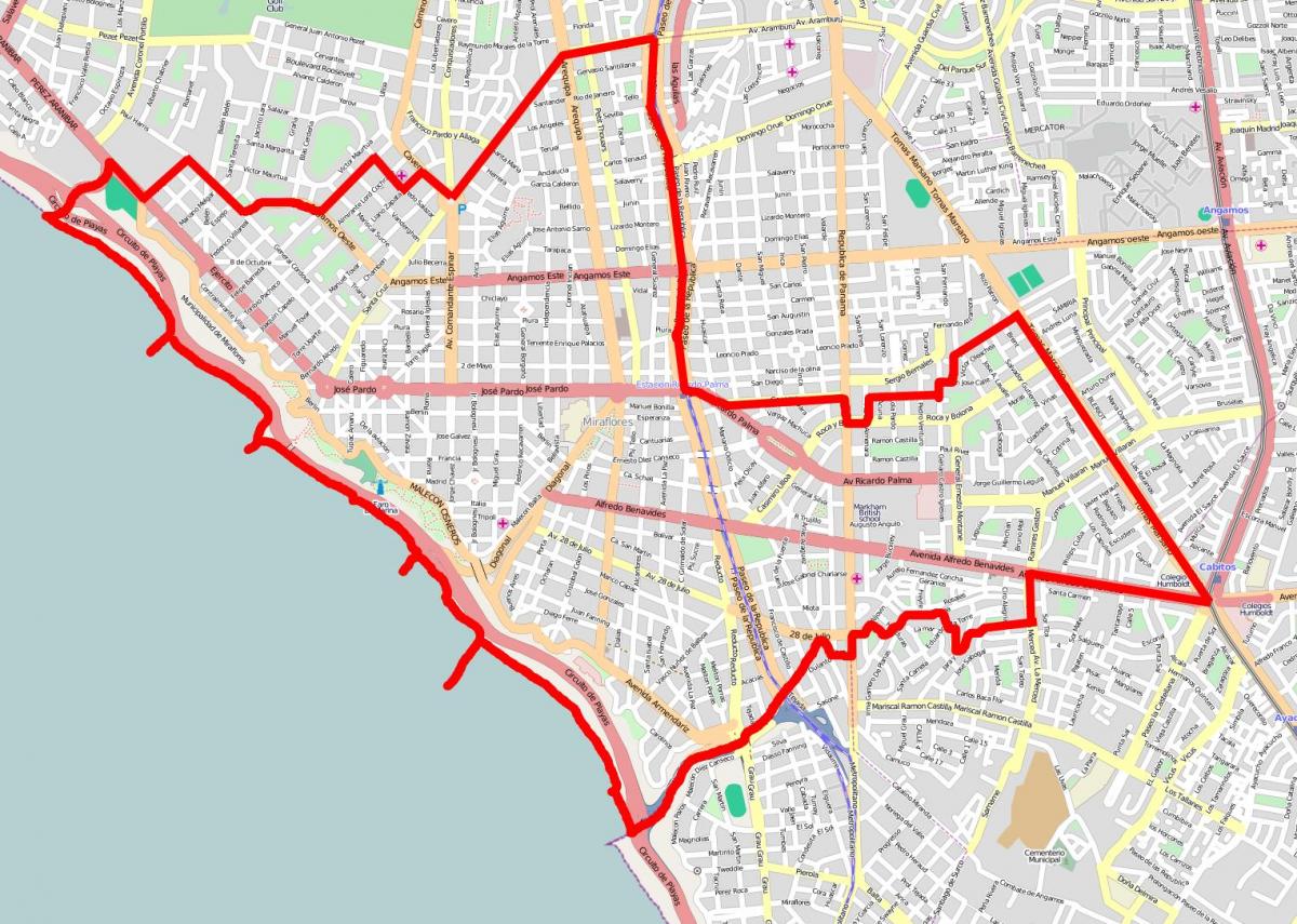 Lima miraflores peta