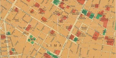 Lima peru street map